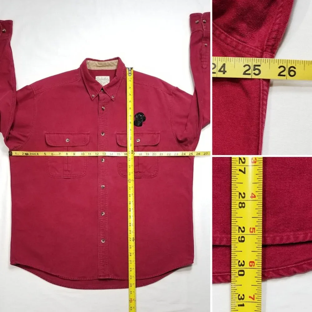 *SOLD* 10 CABELA'S Legendary Quality Button Up Shirt 5738E1M - Picture 6 of 8